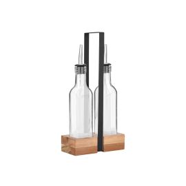 ESTIA ΜΠΟΥΚΑΛΙΑ ΓΙΑ ΛΑΔΙ /ΞΥΔΙ ALLURE 2x280ml ΜΕ ΞΥΛΙΝΗ ΒΑΣΗ - 01-34061 Estia |  Είδη Σερβιρίσματος στο espiti