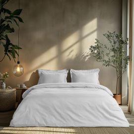 Beauty Home Σετ παπλωματοθήκη μονή Art 1700 Harmony 170x250 Λευκό       |  Παπλωματοθήκες Μονές στο espiti