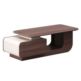 ΤΡΑΠΕΖΙ ΣΑΛΟΝΙΟΥ ΓΡΑΦΕΙΟΥ ΣΕΙΡΑ PRESIDENT HM2150 ΜΕΛΑΜΙΝΗ ΚΑΡΥΔΙ-ΜΠΕΖ 140x60x45Υεκ |  Βοηθητικά έπιπλα γραφείου στο espiti