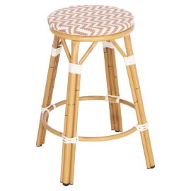 ΣΚΑΜΠΟ ΑΛΟΥΜΙΝΙΟΥ ΜΕΣ.ΥΨΟΥΣ CHINO HM6286.04 BAMBOO LOOK ΦΥΣΙΚΟ & TEXTILENE 43x43x65Υεκ |  Σκαμπώ κήπου στο espiti