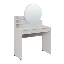 Τουαλέτα με καθρέπτη Dior Megapap χρώμα λευκό 90x45x138εκ. |  Συρταριέρες -Κονσόλες στο espiti