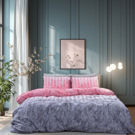 Beauty Home Σετ πάπλωμα υπέρδιπλο Glory Art 12372 220x240 Ροζ,Γκρι       |  Παπλώματα Υπέρδιπλα στο espiti