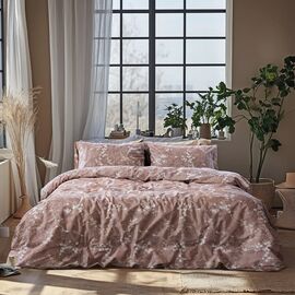 Beauty Home Σετ κουβερλί υπέρδιπλο Glory Art 12380 220x240 Μόκα       |  Κουβερλί Υπέρδιπλα στο espiti