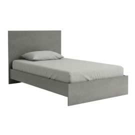 Κρεβάτι Troy Megapap χρώμα γκρι σκυροδέματος 120x200εκ. |  Παιδικά έπιπλα στο espiti