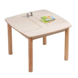 ΤΡΑΠΕΖΑΚΙ ΠΑΙΔΙΚΟ ΜΕ ΑΠΟΘ.ΧΩΡΟΥΣ RICKI HM18339.01 MDF & ΣΥΜΗΔΑ ΣΕ ΦΥΣΙΚΟ 65x65x47Υεκ |  Παιδικά έπιπλα στο espiti