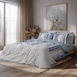 Beauty Home Σετ σεντόνια μονά Moments Art 12571 170x260 Λαδί,Σιέλ       |  Σεντόνια Μονά / Ημίδιπλα στο espiti