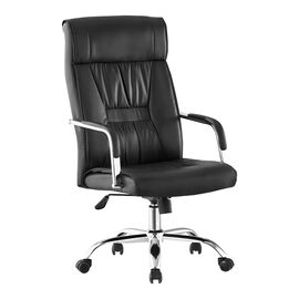 Καρέκλα γραφείου διευθυντή Biani pakoworld pu μαύρο 56x70x107-115εκ |  Καρέκλες γραφείου διευθυντή SUPREME QUALITY στο espiti