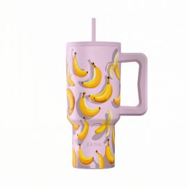ESTIA ΘΕΡΜΟΣ STRAW TUMBLER XL SAVE THE AEGEAN 900ml BANANA MOOD - 01-41601 Estia |  Θερμός & Αξεσουάρ στο espiti