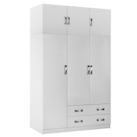 ΝΤΟΥΛΑΠΑ 3ΦΥΛΛΗ ΜΕ ΠΑΤΑΡΙ CARLY HM10891.05 ΜΕΛΑΜΙΝΗ ΣΕ ΛΕΥΚΟ 150X55Χ240Υεκ. |  Ντουλάπες ρούχων στο espiti