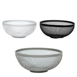 Φρουτιέρα Μέταλλο Φ26x11.5cm Σε 3 Χρώματα 06514091 ArteLibre |  Πιάτα-Μπωλ στο espiti