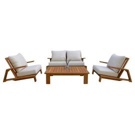 ΣΕΤ ΣΑΛΟΝΙ LOUNGE 4ΤΜΧ MIREX HM6521 ΞΥΛΟ ΑΚΑΚΙΑΣ--ΠΟΛΥΕΣΤΕΡΙΚΑ ΜΑΞΙΛΑΡΙΑ ΕΚΡΟΥ |  Σαλόνια κήπου στο espiti