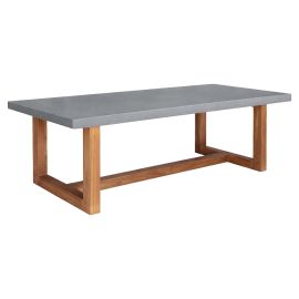 ΤΡΑΠΕΖΙ ΤΡΑΠΕΖΑΡΙΑΣ ASTOR HM6572.01 ΓΚΡΙ FIBER CEMENT--ΞΥΛΟ ΑΚΑΚΙΑΣ 240x100x75Υεκ |  Τραπέζια κήπου στο espiti