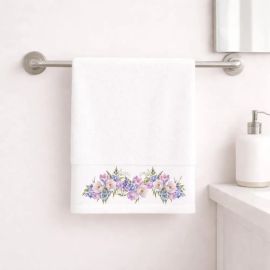 Πετσέτα Προσώπου 50×90 Violet White Astron Italy |  Πετσέτες Προσώπου στο espiti