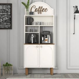 Stewehome Γωνιά καφέ 80Cm Κρέμα (80 cm) 81.3x35x203 cm 527919 |  Σετ Κουζίνες στο espiti
