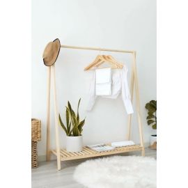 Stewehome Κρεμάστρα ρούχων από ξύλο με πόδια σκανδιναβικού μοντέρνου στιλ Ροζ 106x125x125 cm 403529 |  Καλόγεροι -Κρεμάστρες στο espiti