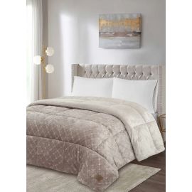 Κουβερτοπάπλωμα EMBOR BEIGE 220 x 240 εκ. MADI |  Κουβερτοπαπλώματα  στο espiti
