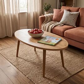Τραπέζι σαλονιού Sartori pakoworld oak 90x45x43εκ |  Τραπεζάκια σαλονιού στο espiti
