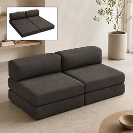 Καναπές - κρεβάτι Comfort Megapap τριθέσιος υφασμάτινος χρώμα ανθρακί 190x95x75εκ. |  Καναπέδες-Κρεβάτι στο espiti