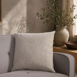 Μαξιλαροθήκη Norman 07 Taupe - 50x50cm με γέμιση 52019124 Teoran |  Μαξιλάρια διακοσμητικά στο espiti