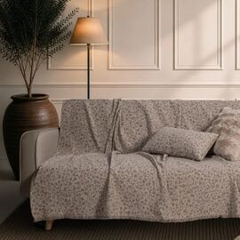 Ριχτάρι Pearland 03 Natural Taupe - Τριθέσιο 180x300cm 52019361 Teoran |  Ριχτάρια στο espiti