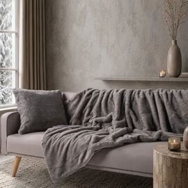 Διακοσμητικό Ριχτάρι Fox 11 Grey - 130 x 185 cm 52019060 Teoran |  Ριχτάρια στο espiti