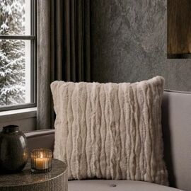 Διακοσμητική Μαξιλαροθήκη Tiger  02 Beige - 50x50cm με γέμιση 52019050 Teoran |  Μαξιλάρια διακοσμητικά στο espiti