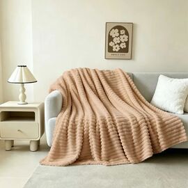 ΓΟΥΝΙΝΗ ΚΟΥΒΕΡΤΑ ΚΑΝΑΠΕ PERSA BEIGE (100X150) ΚΟΥΒΕΡΤΑ ΚΑΝΑΠΕ 100Χ150 MELINEN |  Κουβέρτες Καναπέ στο espiti