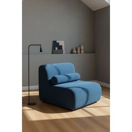 Stewehome Πολυθρόνα Luma Μοντέρνου Σχεδιασμού ΜΠΛΕ 75x65x95 cm 483508 |  Πολυθρόνες σαλονιού στο espiti