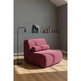 Stewehome Πολυθρόνα Luma Minimal Καμπύλου Σχεδιασμού ροζ 75x65x95 cm 168192 |  Πολυθρόνες σαλονιού στο espiti