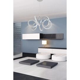 Stewehome Μοντέρνο φωτιστικό οροφής με LED για σαλόνι και καθιστικό από αλουμίνιο 30x80x51 cm 654095 |  Οροφής στο espiti