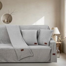 Beauty Home Μαξιλαροθήκη διακοσμητική Sienna Art 8674 40x40 Γκρι       |  Μαξιλάρια διακοσμητικά στο espiti