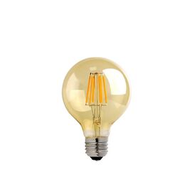 Λαμπτήρας LED G80 Bulb pakoworld 4W E27 2700K 200-220V amber |  Φωτιστικά  στο espiti