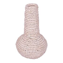Βάζο Sannery Inart sisal σε φυσική απόχρωση Φ18x30εκ |  Διακοσμητκά στο espiti