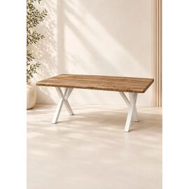 Stewehome Τραπέζι από MDF 80x140 Καρυδί 80x140 cm 17607697 |  Τραπέζια στο espiti