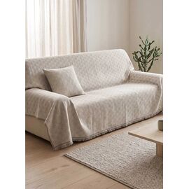 Ριχτάρι FACET ECRU PET 170 x 250 εκ. MADI |  Ριχτάρια στο espiti