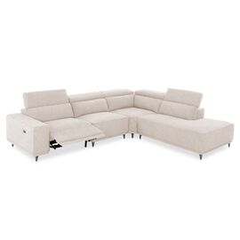 ΚΑΝΑΠΕΣ ΔΕΞΙΑ ΓΩΝΙΑ 5Θ ΜΕ RECLINE LUNARIS HM3316.02R ΕΚΡΟΥ ΥΦΑΣΜΑ 307x267x94Yεκ |  Καναπέδες γωνιακοί στο espiti