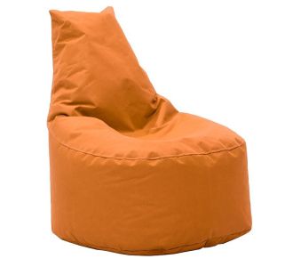 Πουφ πολυθρόνα Norm PRO pakoworld υφασμάτινο αδιάβροχο πορτοκαλί |  Πουφ στο espiti