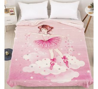 Κουβέρτα μονή Art 6163 160x220 Ροζ   Beauty Home |  Κουβέρτες Παιδικές στο espiti