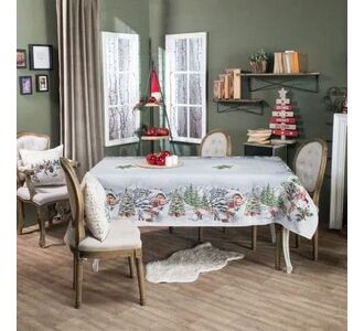 Τραπεζομάντηλο Claus - 140x180cm 52011196 Teoran |  Χριστουγεννιάτικα Τραπεζομάντηλα  στο espiti