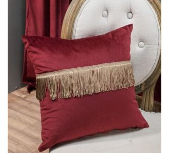 Μαξιλαροθήκη Velvet 10 Με Κρόσι - 45x45cm 52011257 Teoran |  Μαξιλάρια διακοσμητικά στο espiti