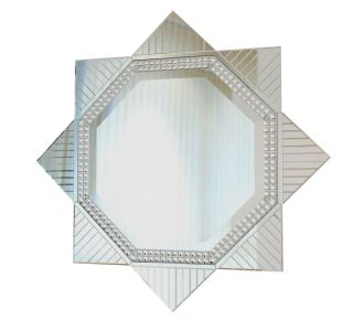 Καθρέφτης Τοίχου με Σχέδια 131x131cm AlphaB2B |  Καθρέπτες στο espiti