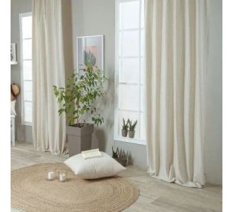 Κουρτίνα Guensa 11 - 140x260cm 52012052 Teoran |  Ετοιμες κουρτίνες με σχέδιο στο espiti