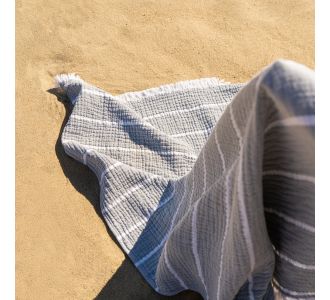 Πετσέτα θαλάσσης 80x160cm GOFIS HOME   Water Grey 570/ 34 |  Πετσέτες Θαλάσσης στο espiti