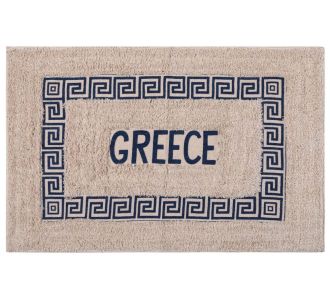 Πατάκι μαίανδρος Greece (50cm x 80cm) μπλέ 6978000004059 SilkFashion |  Μπάνιο στο espiti