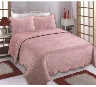 Κουβέρτα βελούδο με sherpa NX2211 (220cm x 240cm + 2x50cm x 70cm) pink 5206978072468 SilkFashion |  Κουβέρτες fleece Υπέρδιπλες στο espiti