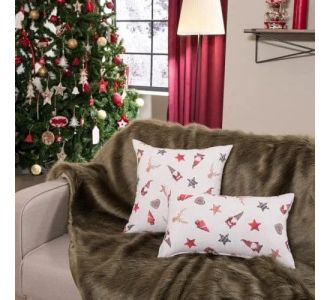 Μαξιλαροθήκη Hilden - 65x65cm δαπέδου 52012784 Teoran |  Χριστουγεννιάτικα Μαξιλάρια στο espiti