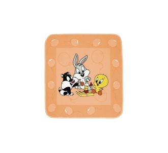 Baby Looney Tunes Κουβέρτα Φανελένια des.51 90x90 |  Βρεφικές Κουβέρτες στο espiti
