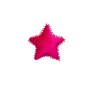 Διακοσμητικό Μαξιλαράκι Αστέρι 34x34 ELWIN FUCHSIA Palamaiki |  Μαξιλαροθήκες Απλές στο espiti