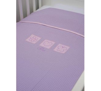 Baby Oliver des.471 Κουβέρτα Πικέ Κούνιας 100x140 |  Βρεφικές Κουβέρτες στο espiti