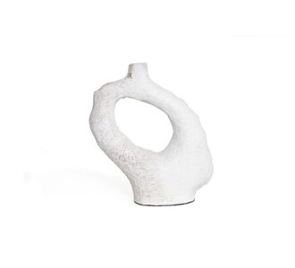 Διακοσμητικό Βάζο Damon White (25.5x9x31) Soulworks 0750001 |  Βάζα στο espiti